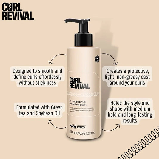 OSMO CURL REVIVAL RE-ENERGISING GEL 400ML