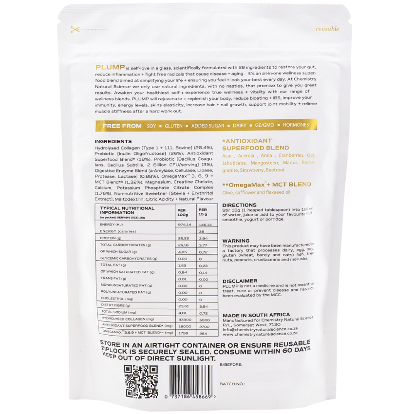 CHEMISTRY NATURAL SCIENCE - PLUMP 375G