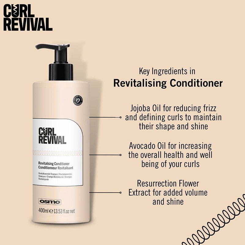 OSMO CURL REVIVER CONDITIONER 400ML