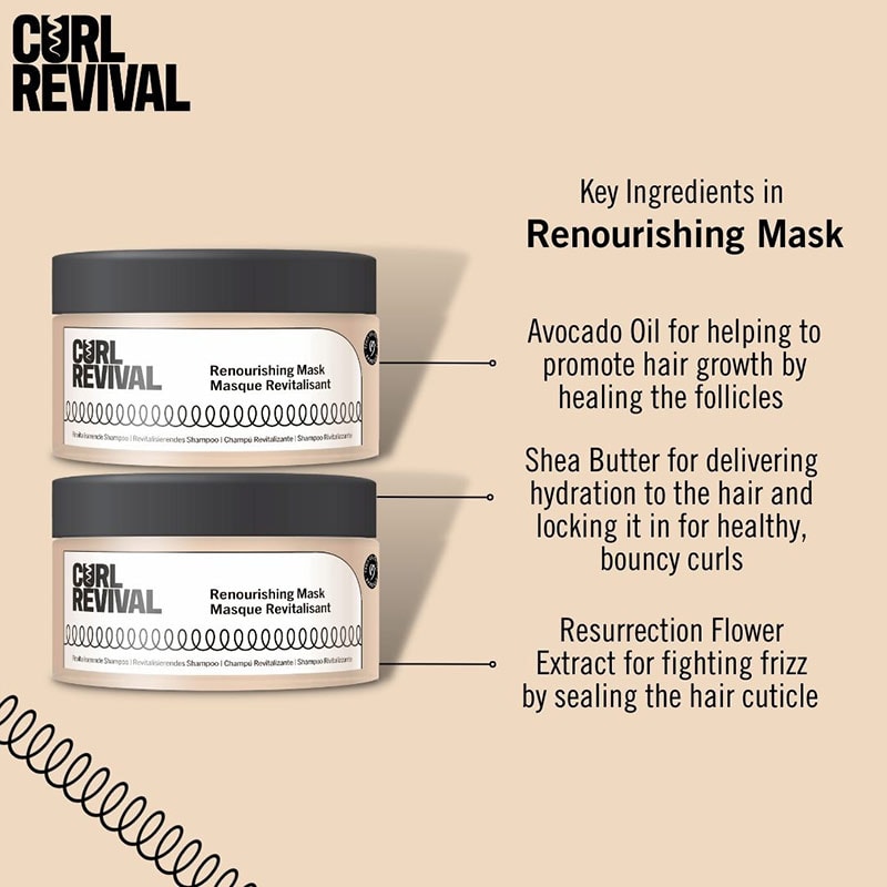 OSMO CURL REVIVAL RENOURISHING MASK 250ML