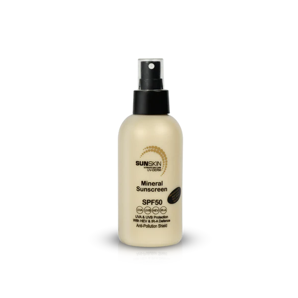 SUNSKIN SPF50 BODY &FACE MINERAL SPRAY DRY TOUCH 150ML
