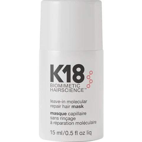 K18 LEAVE-IN MOLECULAR REPAIR HAIR MASK 15ML